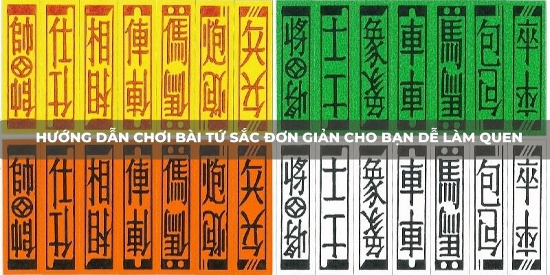 Hướng dẫn chơi bài Tứ Sắc đơn giản, dễ hiểu